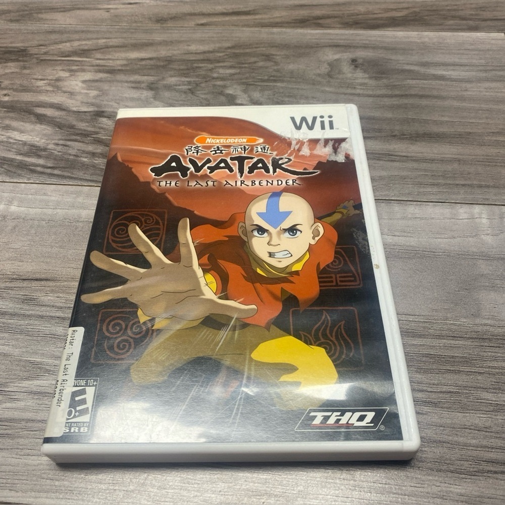 Wii Avatar The Last Airbender (Nintendo 2006) With Manual Excellent Condition
